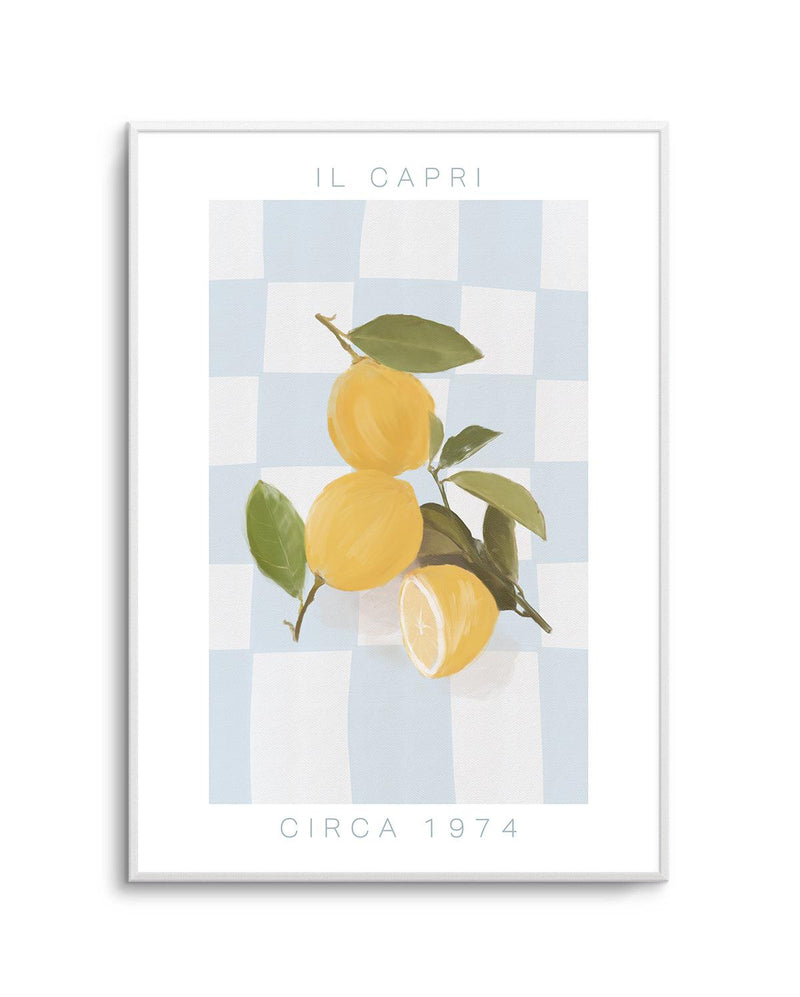 Il Capri | Blue Art Print-PRINT-Olive et Oriel-Olive et Oriel-Buy-Australian-Art-Prints-Online-with-Olive-et-Oriel-Your-Artwork-Specialists-Austrailia-Decorate-With-Coastal-Photo-Wall-Art-Prints-From-Our-Beach-House-Artwork-Collection-Fine-Poster-and-Framed-Artwork