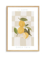 Il Capri Art Print-PRINT-Olive et Oriel-Olive et Oriel-A5 | 5.8" x 8.3" | 14.8 x 21cm-Oak-With White Border-Buy-Australian-Art-Prints-Online-with-Olive-et-Oriel-Your-Artwork-Specialists-Austrailia-Decorate-With-Coastal-Photo-Wall-Art-Prints-From-Our-Beach-House-Artwork-Collection-Fine-Poster-and-Framed-Artwork