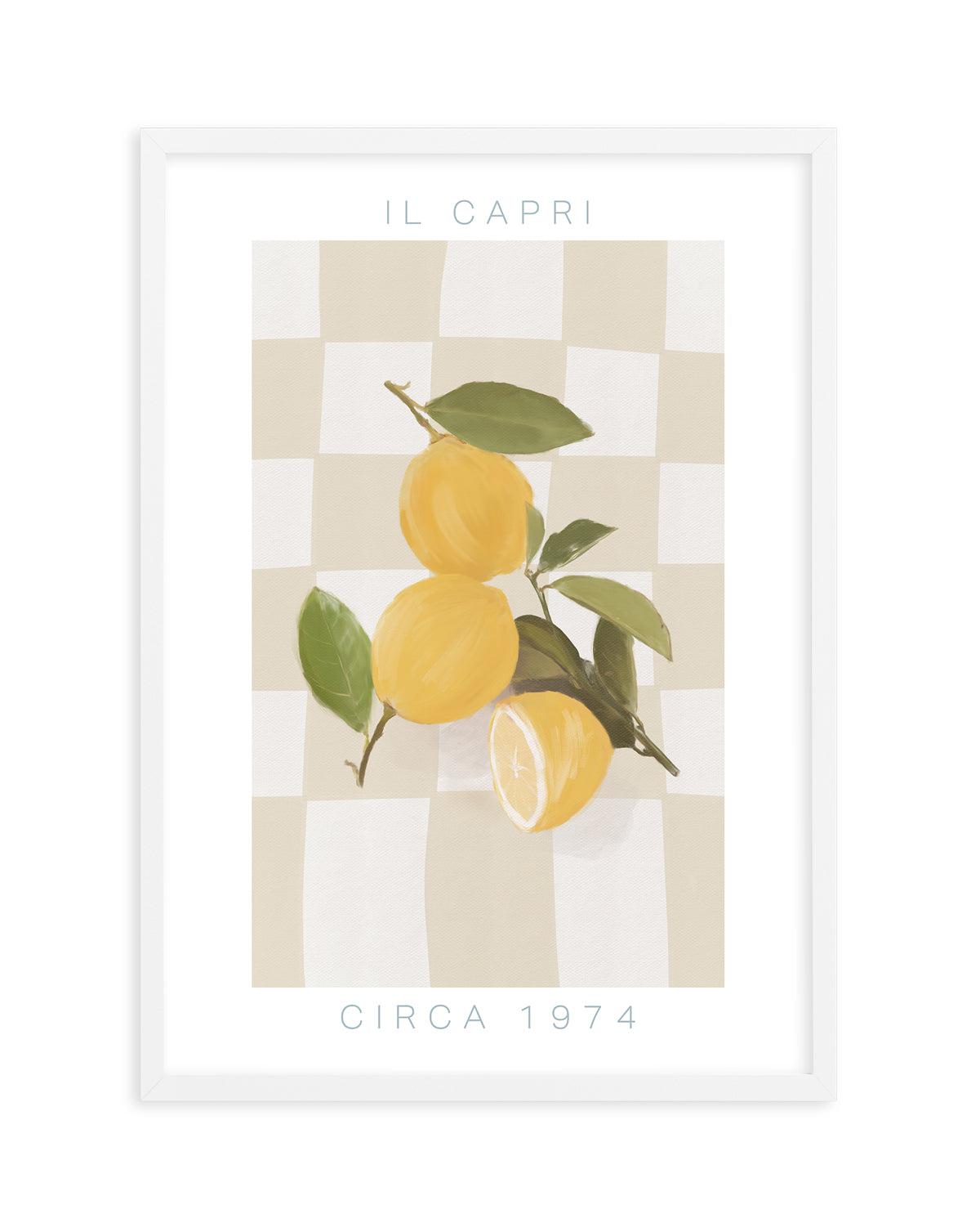 Il Capri Art Print-PRINT-Olive et Oriel-Olive et Oriel-A5 | 5.8" x 8.3" | 14.8 x 21cm-White-With White Border-Buy-Australian-Art-Prints-Online-with-Olive-et-Oriel-Your-Artwork-Specialists-Austrailia-Decorate-With-Coastal-Photo-Wall-Art-Prints-From-Our-Beach-House-Artwork-Collection-Fine-Poster-and-Framed-Artwork