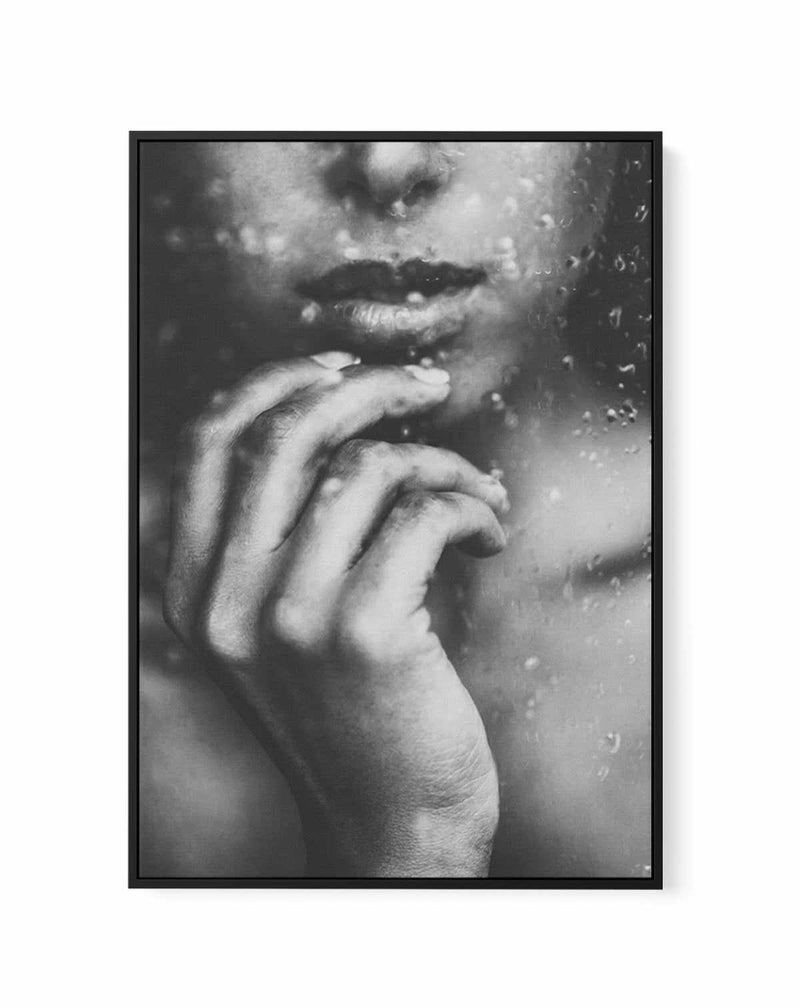 In The Rain | Framed Canvas-CANVAS-You can shop wall art online with Olive et Oriel for everything from abstract art to fun kids wall art. Our beautiful modern art prints and canvas art are available from large canvas prints to wall art paintings and our proudly Australian artwork collection offers only the highest quality framed large wall art and canvas art Australia - You can buy fashion photography prints or Hampton print posters and paintings on canvas from Olive et Oriel and have them deli
