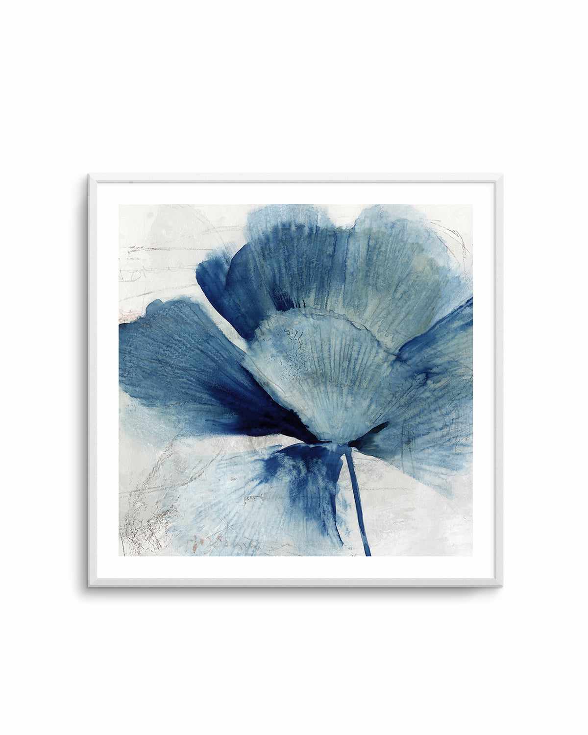 Inky Flower II Art Print