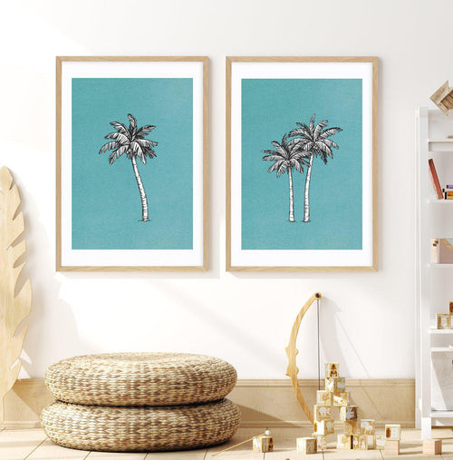 Island Palm II Art Print-PRINT-Olive et Oriel-Olive et Oriel-Buy-Australian-Art-Prints-Online-with-Olive-et-Oriel-Your-Artwork-Specialists-Austrailia-Decorate-With-Coastal-Photo-Wall-Art-Prints-From-Our-Beach-House-Artwork-Collection-Fine-Poster-and-Framed-Artwork