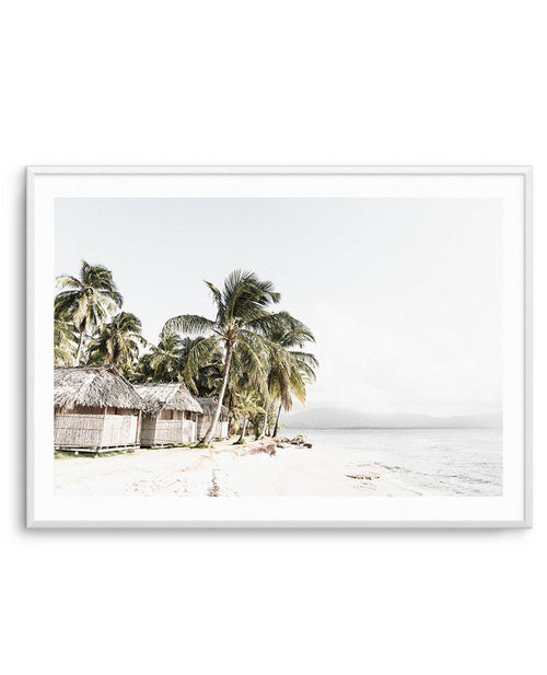 Island Villas Art Print-PRINT-Olive et Oriel-Olive et Oriel-A4 | 8.3" x 11.7" | 21 x 29.7cm-Unframed Art Print-With White Border-Buy-Australian-Art-Prints-Online-with-Olive-et-Oriel-Your-Artwork-Specialists-Austrailia-Decorate-With-Coastal-Photo-Wall-Art-Prints-From-Our-Beach-House-Artwork-Collection-Fine-Poster-and-Framed-Artwork