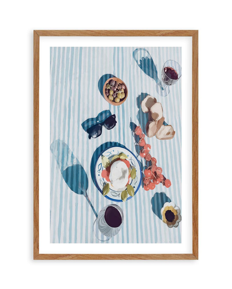 Italian Grazing Art Print-PRINT-Olive et Oriel-Olive et Oriel-50x70 cm | 19.6" x 27.5"-Walnut-With White Border-Buy-Australian-Art-Prints-Online-with-Olive-et-Oriel-Your-Artwork-Specialists-Austrailia-Decorate-With-Coastal-Photo-Wall-Art-Prints-From-Our-Beach-House-Artwork-Collection-Fine-Poster-and-Framed-Artwork