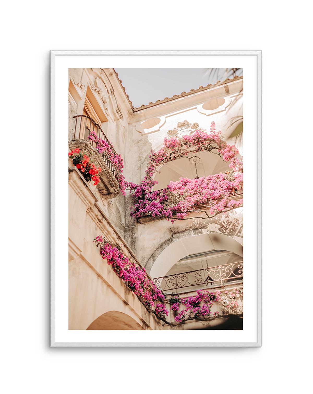 Italian Villa by Jovani Demetrie Art Print-PRINT-Olive et Oriel-Jovani Demetrie-Buy-Australian-Art-Prints-Online-with-Olive-et-Oriel-Your-Artwork-Specialists-Austrailia-Decorate-With-Coastal-Photo-Wall-Art-Prints-From-Our-Beach-House-Artwork-Collection-Fine-Poster-and-Framed-Artwork