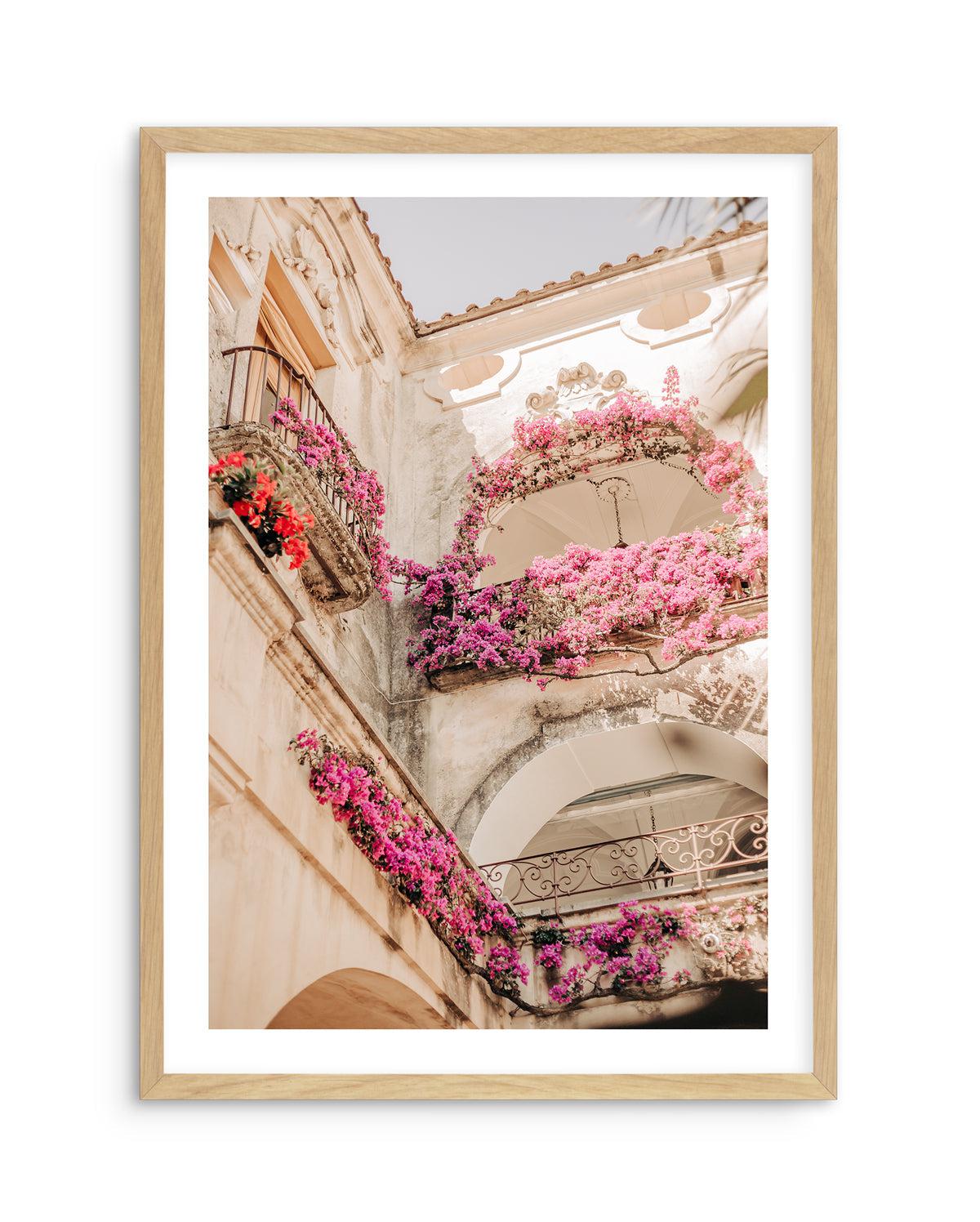 Italian Villa by Jovani Demetrie Art Print-PRINT-Olive et Oriel-Jovani Demetrie-A5 | 5.8" x 8.3" | 14.8 x 21cm-Oak-With White Border-Buy-Australian-Art-Prints-Online-with-Olive-et-Oriel-Your-Artwork-Specialists-Austrailia-Decorate-With-Coastal-Photo-Wall-Art-Prints-From-Our-Beach-House-Artwork-Collection-Fine-Poster-and-Framed-Artwork