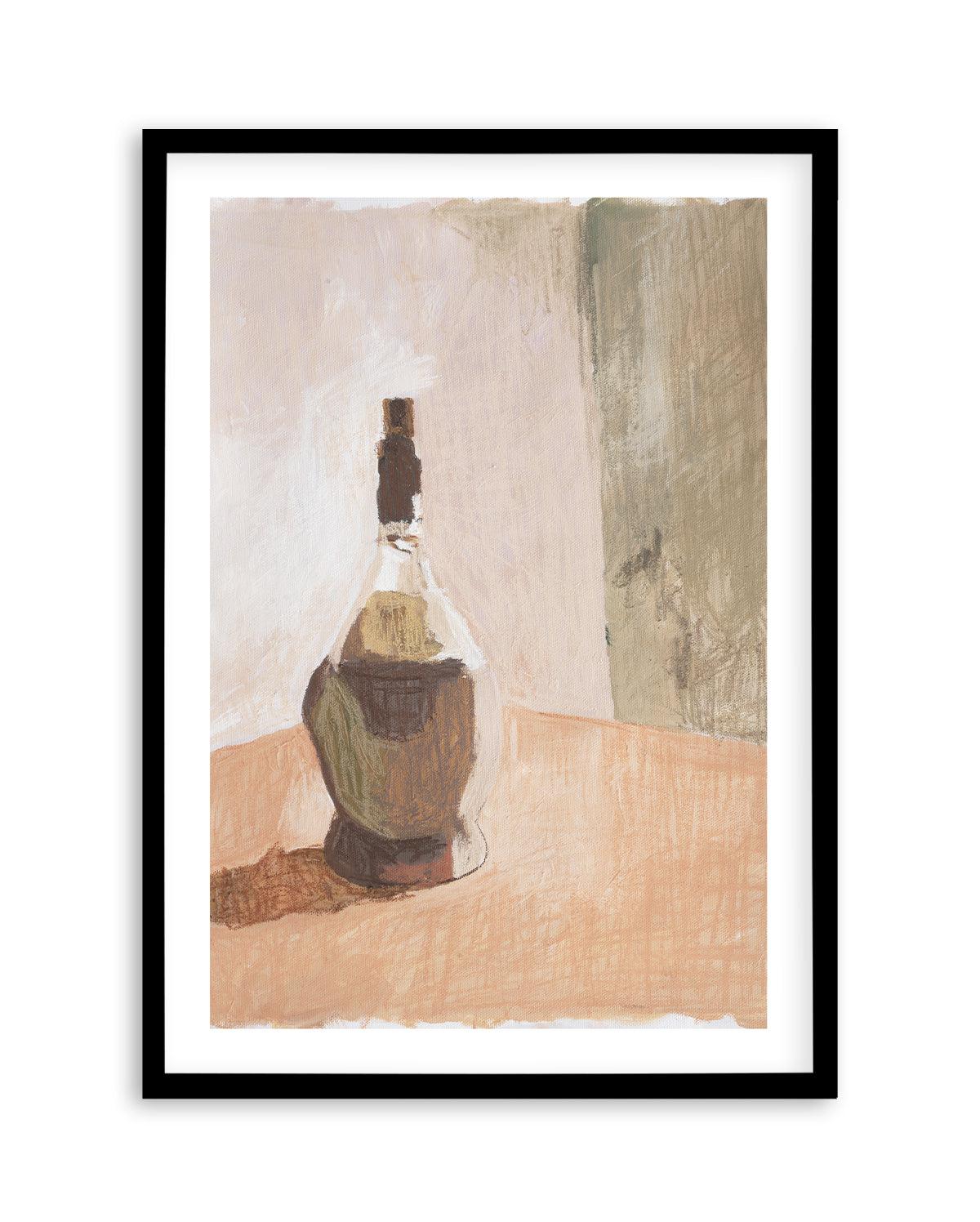 Italian Wine Art Print-PRINT-Olive et Oriel-Olive et Oriel-A5 | 5.8" x 8.3" | 14.8 x 21cm-Black-With White Border-Buy-Australian-Art-Prints-Online-with-Olive-et-Oriel-Your-Artwork-Specialists-Austrailia-Decorate-With-Coastal-Photo-Wall-Art-Prints-From-Our-Beach-House-Artwork-Collection-Fine-Poster-and-Framed-Artwork