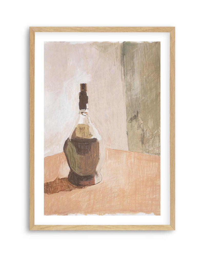 Italian Wine Art Print-PRINT-Olive et Oriel-Olive et Oriel-A5 | 5.8" x 8.3" | 14.8 x 21cm-Oak-With White Border-Buy-Australian-Art-Prints-Online-with-Olive-et-Oriel-Your-Artwork-Specialists-Austrailia-Decorate-With-Coastal-Photo-Wall-Art-Prints-From-Our-Beach-House-Artwork-Collection-Fine-Poster-and-Framed-Artwork