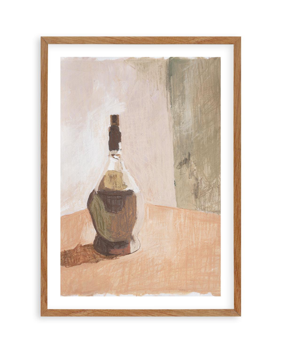 Italian Wine Art Print-PRINT-Olive et Oriel-Olive et Oriel-50x70 cm | 19.6" x 27.5"-Walnut-With White Border-Buy-Australian-Art-Prints-Online-with-Olive-et-Oriel-Your-Artwork-Specialists-Austrailia-Decorate-With-Coastal-Photo-Wall-Art-Prints-From-Our-Beach-House-Artwork-Collection-Fine-Poster-and-Framed-Artwork