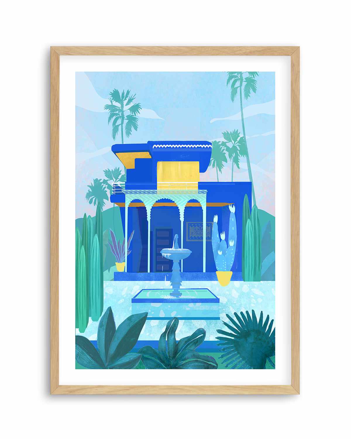 Jardin Majorelle by Petra Lizde Art Print