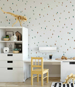 'Jungle Fun' Super Fun Dots Decal Set | 174 dots!-Decals-Olive et Oriel-Decorate your kids bedroom wall decor with removable wall decals, these fabric kids decals are a great way to add colour and update your children's bedroom. Available as girls wall decals or boys wall decals, there are also nursery decals.
