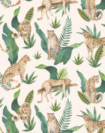 Jungle Leopards Wallpaper-Wallpaper-Buy Kids Removable Wallpaper Online Our Custom Made Children‚àö¬¢‚Äö√á¬®‚Äö√ë¬¢s Wallpapers Are A Fun Way To Decorate And Enhance Boys Bedroom Decor And Girls Bedrooms They Are An Amazing Addition To Your Kids Bedroom Walls Our Collection of Kids Wallpaper Is Sure To Transform Your Kids Rooms Interior Style From Pink Wallpaper To Dinosaur Wallpaper Even Marble Wallpapers For Teen Boys Shop Peel And Stick Wallpaper Online Today With Olive et Oriel