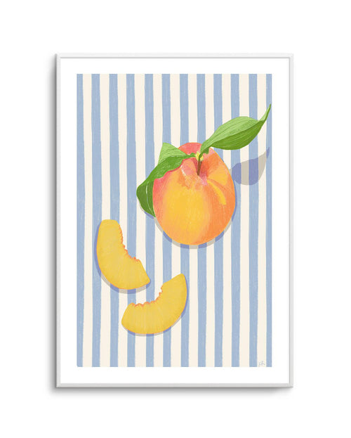 Just Peachy by Jenny Liz Rome Art Print-PRINT-Olive et Oriel-Jenny Liz Rome-A5 | 5.8" x 8.3" | 14.8 x 21cm-Unframed Art Print-With White Border-Buy-Australian-Art-Prints-Online-with-Olive-et-Oriel-Your-Artwork-Specialists-Austrailia-Decorate-With-Coastal-Photo-Wall-Art-Prints-From-Our-Beach-House-Artwork-Collection-Fine-Poster-and-Framed-Artwork