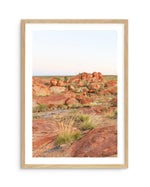 Karlu Karlu I PT Art Print-PRINT-Olive et Oriel-Olive et Oriel-A5 | 5.8" x 8.3" | 14.8 x 21cm-Oak-With White Border-Buy-Australian-Art-Prints-Online-with-Olive-et-Oriel-Your-Artwork-Specialists-Austrailia-Decorate-With-Coastal-Photo-Wall-Art-Prints-From-Our-Beach-House-Artwork-Collection-Fine-Poster-and-Framed-Artwork