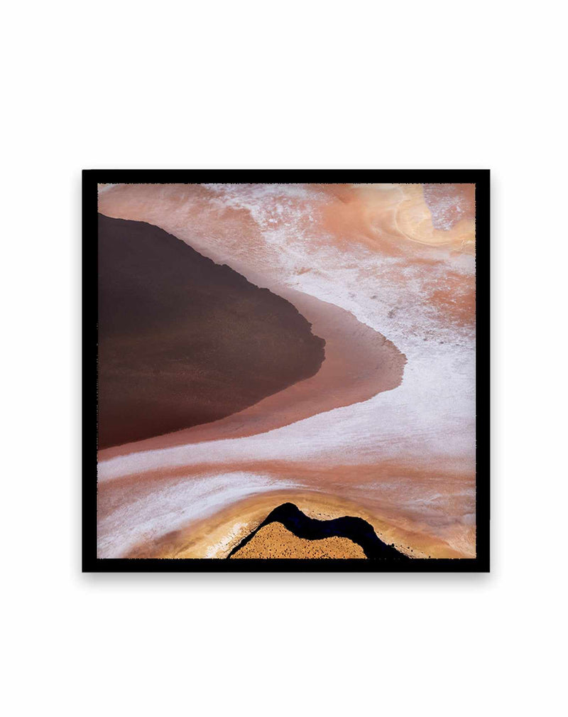 Kati Thanda-Lake Eyre No II | SQ Art Print-PRINT-Olive et Oriel-Olive et Oriel-70x70 cm | 27.5" x 27.5"-Black-With White Border-Buy-Australian-Art-Prints-Online-with-Olive-et-Oriel-Your-Artwork-Specialists-Austrailia-Decorate-With-Coastal-Photo-Wall-Art-Prints-From-Our-Beach-House-Artwork-Collection-Fine-Poster-and-Framed-Artwork