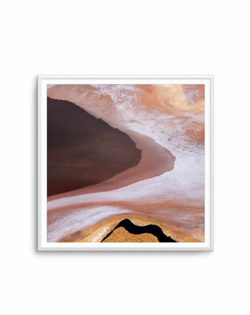 Kati Thanda-Lake Eyre No II | SQ Art Print-PRINT-Olive et Oriel-Olive et Oriel-Buy-Australian-Art-Prints-Online-with-Olive-et-Oriel-Your-Artwork-Specialists-Austrailia-Decorate-With-Coastal-Photo-Wall-Art-Prints-From-Our-Beach-House-Artwork-Collection-Fine-Poster-and-Framed-Artwork