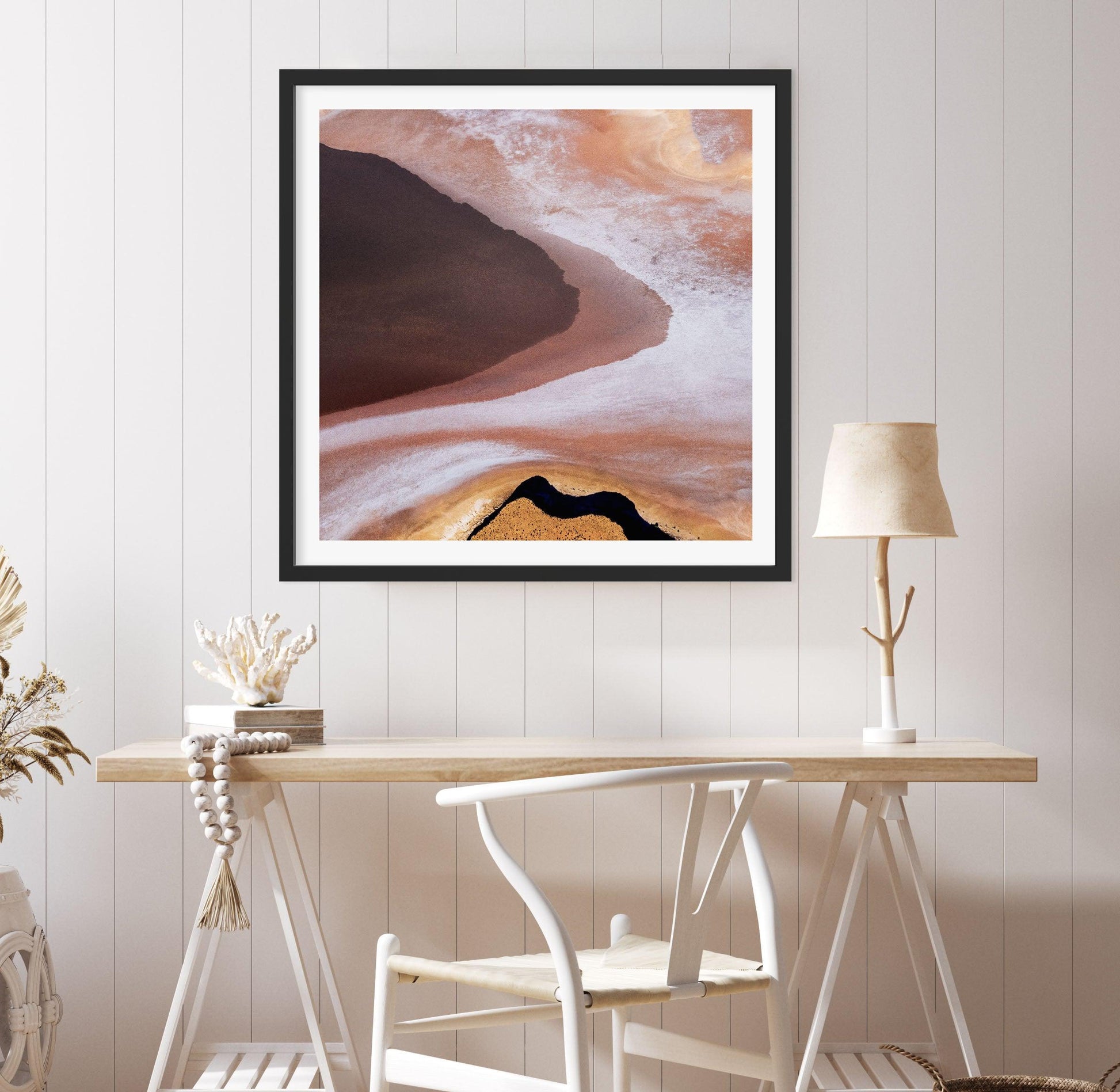 Kati Thanda-Lake Eyre No II | SQ Art Print-PRINT-Olive et Oriel-Olive et Oriel-Buy-Australian-Art-Prints-Online-with-Olive-et-Oriel-Your-Artwork-Specialists-Austrailia-Decorate-With-Coastal-Photo-Wall-Art-Prints-From-Our-Beach-House-Artwork-Collection-Fine-Poster-and-Framed-Artwork