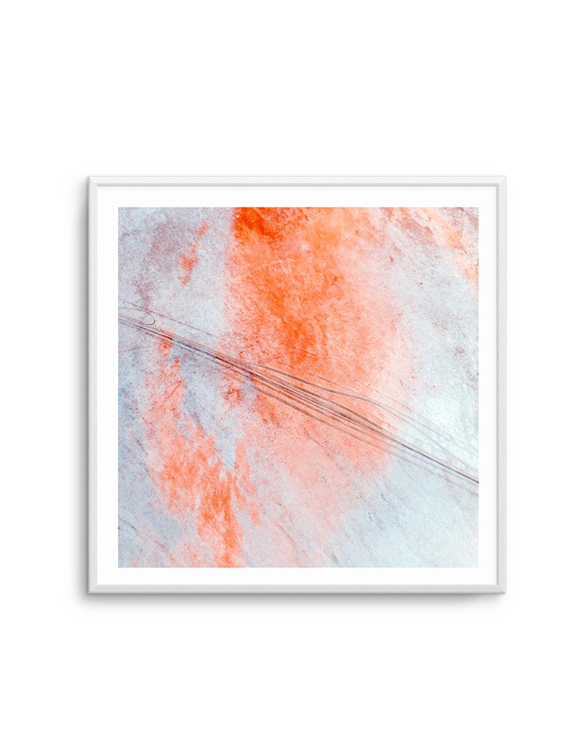 Kati Thanda-Lake Eyre No V | SQ Art Print-PRINT-Olive et Oriel-Olive et Oriel-Buy-Australian-Art-Prints-Online-with-Olive-et-Oriel-Your-Artwork-Specialists-Austrailia-Decorate-With-Coastal-Photo-Wall-Art-Prints-From-Our-Beach-House-Artwork-Collection-Fine-Poster-and-Framed-Artwork