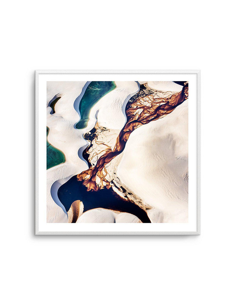 Kati Thanda-Lake Eyre No VI | SQ Art Print-PRINT-Olive et Oriel-Olive et Oriel-Buy-Australian-Art-Prints-Online-with-Olive-et-Oriel-Your-Artwork-Specialists-Austrailia-Decorate-With-Coastal-Photo-Wall-Art-Prints-From-Our-Beach-House-Artwork-Collection-Fine-Poster-and-Framed-Artwork