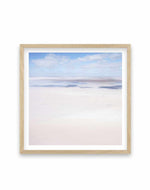 Kati Thanda-Lake Eyre No X | SQ Art Print-PRINT-Olive et Oriel-Olive et Oriel-70x70 cm | 27.5" x 27.5"-Oak-With White Border-Buy-Australian-Art-Prints-Online-with-Olive-et-Oriel-Your-Artwork-Specialists-Austrailia-Decorate-With-Coastal-Photo-Wall-Art-Prints-From-Our-Beach-House-Artwork-Collection-Fine-Poster-and-Framed-Artwork
