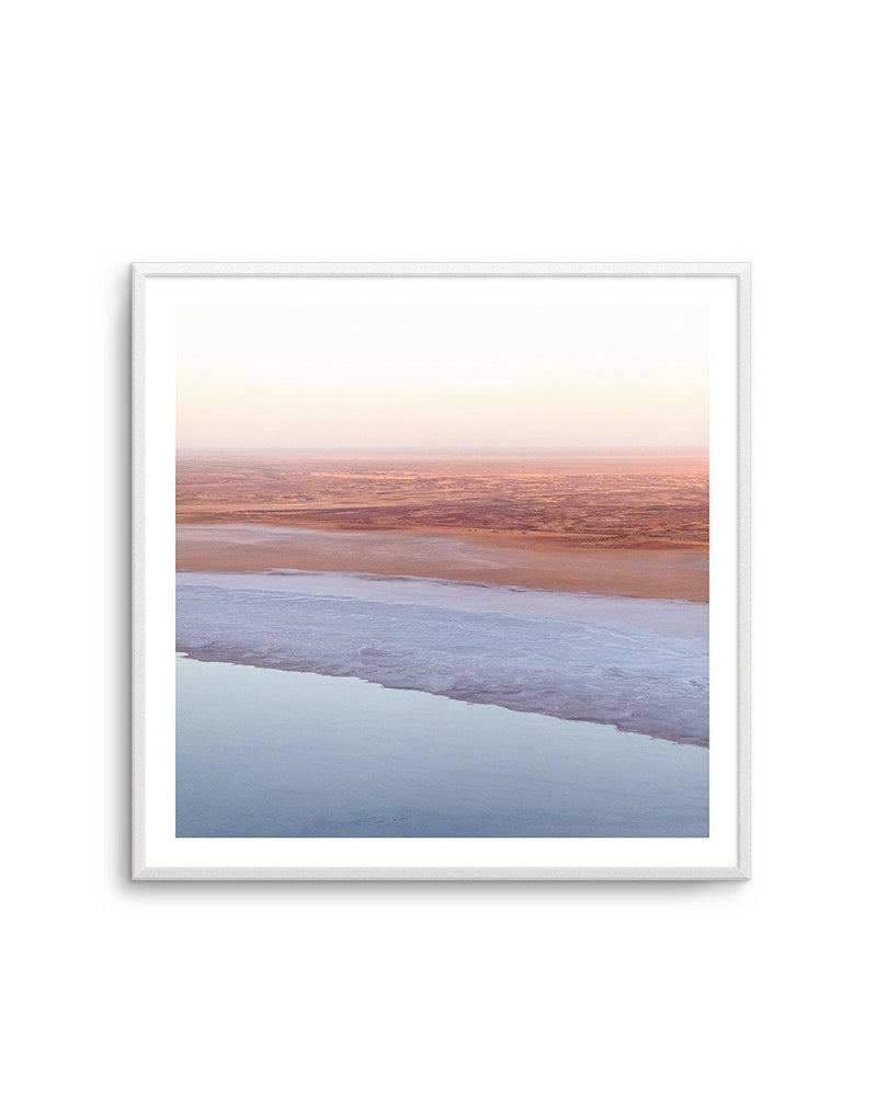 Kati Thanda-Lake Eyre No XI | SQ Art Print-PRINT-Olive et Oriel-Olive et Oriel-Buy-Australian-Art-Prints-Online-with-Olive-et-Oriel-Your-Artwork-Specialists-Austrailia-Decorate-With-Coastal-Photo-Wall-Art-Prints-From-Our-Beach-House-Artwork-Collection-Fine-Poster-and-Framed-Artwork