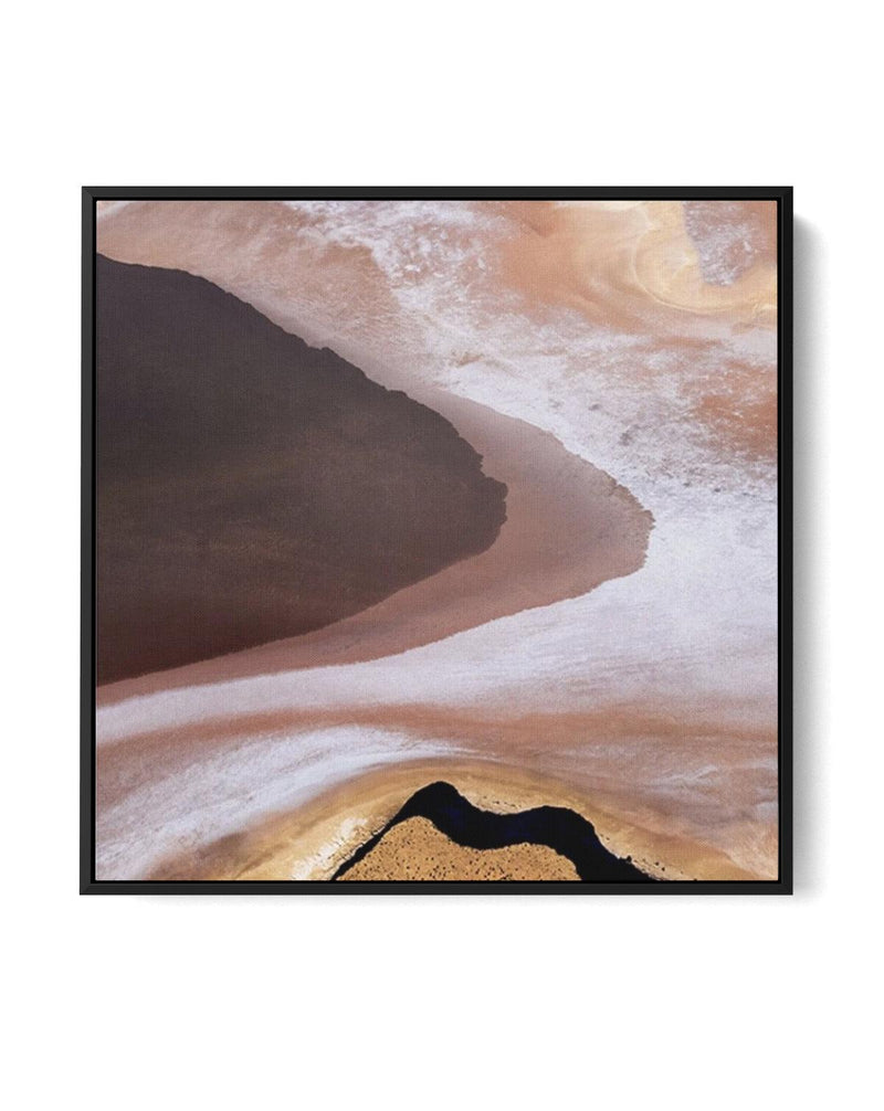 Kati Thanda-Lake Eyre No II SQ | Framed Canvas-CANVAS-You can shop wall art online with Olive et Oriel for everything from abstract art to fun kids wall art. Our beautiful modern art prints and canvas art are available from large canvas prints to wall art paintings and our proudly Australian artwork collection offers only the highest quality framed large wall art and canvas art Australia - You can buy fashion photography prints or Hampton print posters and paintings on canvas from Olive et Oriel