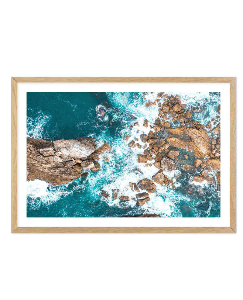 Kianinny Bay I | Tathra Art Print-PRINT-Olive et Oriel-Olive et Oriel-A5 | 5.8" x 8.3" | 14.8 x 21cm-Oak-With White Border-Buy-Australian-Art-Prints-Online-with-Olive-et-Oriel-Your-Artwork-Specialists-Austrailia-Decorate-With-Coastal-Photo-Wall-Art-Prints-From-Our-Beach-House-Artwork-Collection-Fine-Poster-and-Framed-Artwork