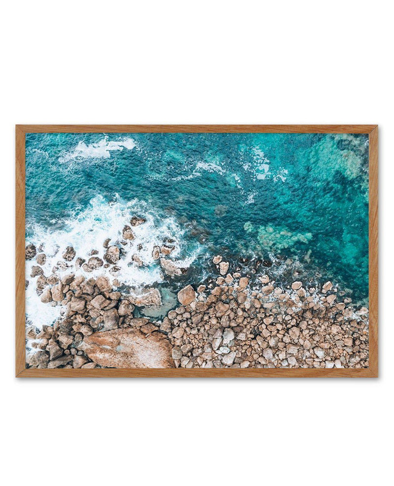 Kianinny Bay II | Tathra Art Print-PRINT-Olive et Oriel-Olive et Oriel-50x70 cm | 19.6" x 27.5"-Walnut-With White Border-Buy-Australian-Art-Prints-Online-with-Olive-et-Oriel-Your-Artwork-Specialists-Austrailia-Decorate-With-Coastal-Photo-Wall-Art-Prints-From-Our-Beach-House-Artwork-Collection-Fine-Poster-and-Framed-Artwork