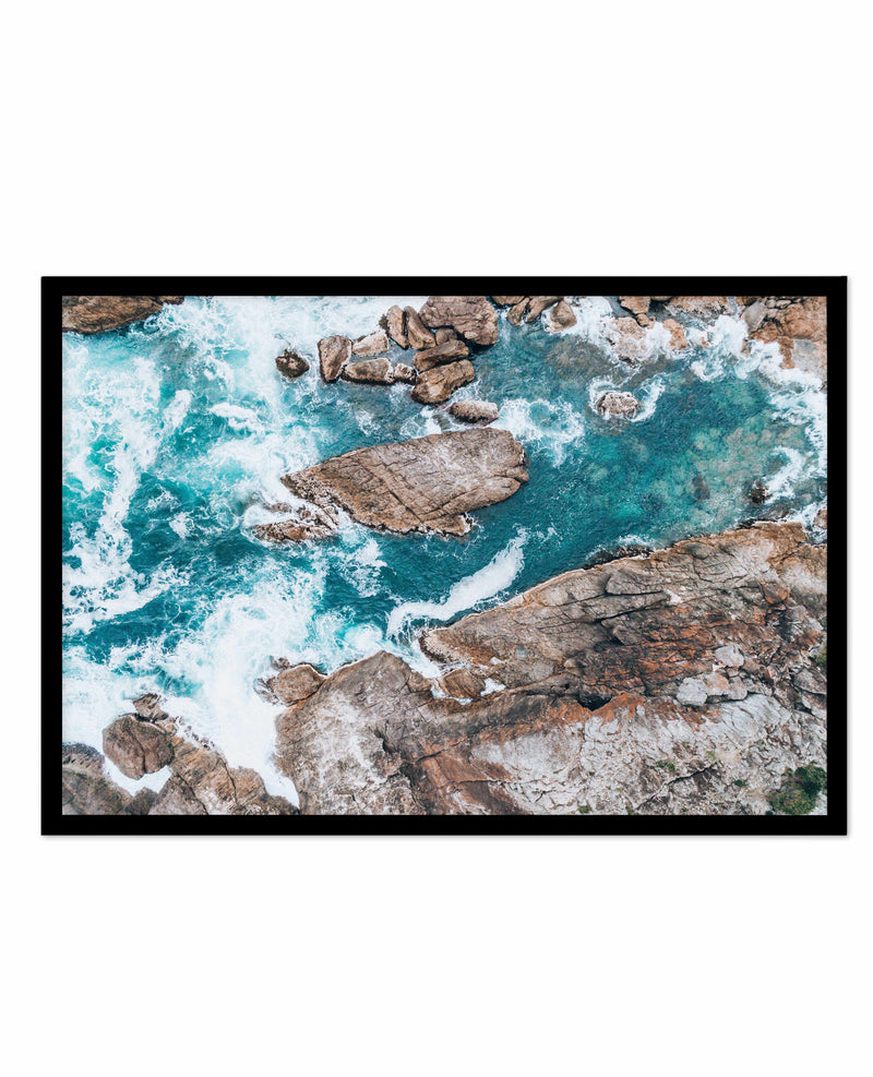 Kianinny Bay III | Tathra Art Print-PRINT-Olive et Oriel-Olive et Oriel-A5 | 5.8" x 8.3" | 14.8 x 21cm-Black-With White Border-Buy-Australian-Art-Prints-Online-with-Olive-et-Oriel-Your-Artwork-Specialists-Austrailia-Decorate-With-Coastal-Photo-Wall-Art-Prints-From-Our-Beach-House-Artwork-Collection-Fine-Poster-and-Framed-Artwork