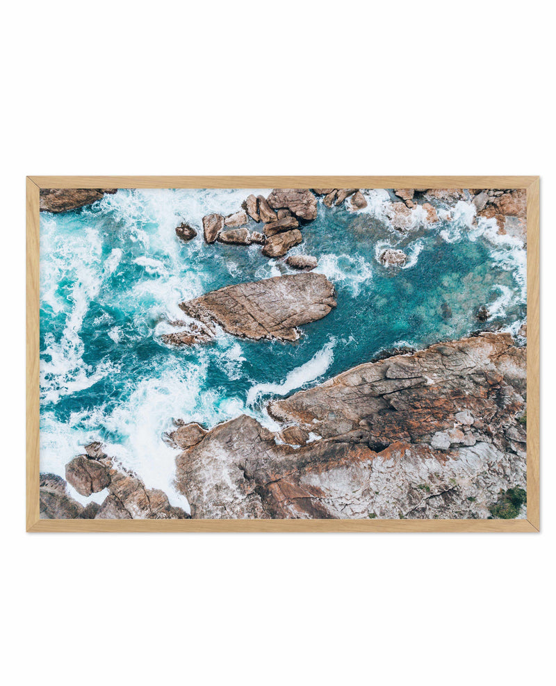 Kianinny Bay III | Tathra Art Print-PRINT-Olive et Oriel-Olive et Oriel-A5 | 5.8" x 8.3" | 14.8 x 21cm-Oak-With White Border-Buy-Australian-Art-Prints-Online-with-Olive-et-Oriel-Your-Artwork-Specialists-Austrailia-Decorate-With-Coastal-Photo-Wall-Art-Prints-From-Our-Beach-House-Artwork-Collection-Fine-Poster-and-Framed-Artwork