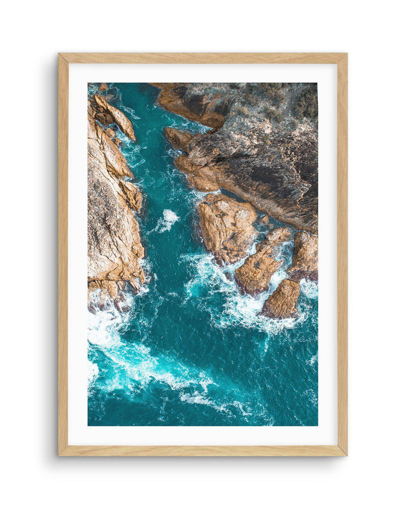 Kianinny Bleue | Tathra Art Print-PRINT-Olive et Oriel-Olive et Oriel-A5 | 5.8" x 8.3" | 14.8 x 21cm-Oak-With White Border-Buy-Australian-Art-Prints-Online-with-Olive-et-Oriel-Your-Artwork-Specialists-Austrailia-Decorate-With-Coastal-Photo-Wall-Art-Prints-From-Our-Beach-House-Artwork-Collection-Fine-Poster-and-Framed-Artwork