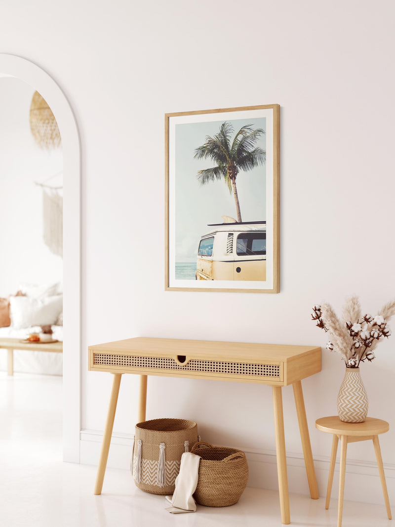 Kombi (Select Your colour) Art Print-PRINT-Olive et Oriel-Olive et Oriel-Buy-Australian-Art-Prints-Online-with-Olive-et-Oriel-Your-Artwork-Specialists-Austrailia-Decorate-With-Coastal-Photo-Wall-Art-Prints-From-Our-Beach-House-Artwork-Collection-Fine-Poster-and-Framed-Artwork