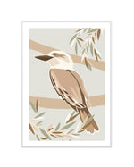 Cool as a KookaburraArt Print-PRINT-Olive et Oriel-Kristin-A5 | 5.8" x 8.3" | 14.8 x 21cm-Unframed Art Print-With White Border-Buy-Australian-Art-Prints-Online-with-Olive-et-Oriel-Your-Artwork-Specialists-Austrailia-Decorate-With-Coastal-Photo-Wall-Art-Prints-From-Our-Beach-House-Artwork-Collection-Fine-Poster-and-Framed-Artwork