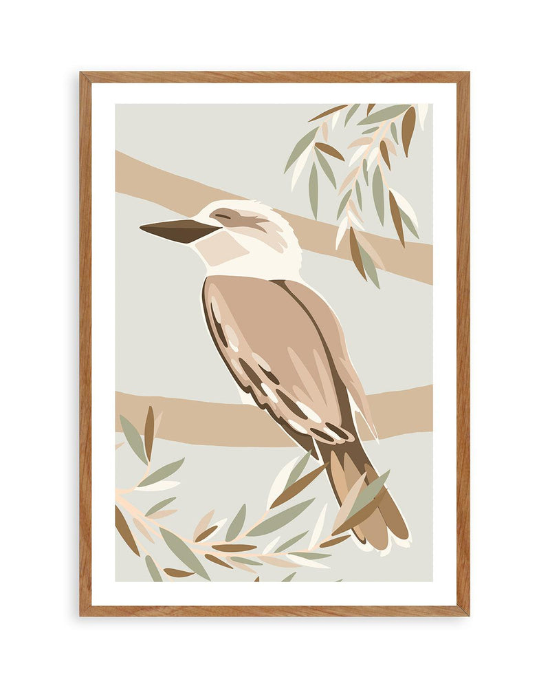Cool as a KookaburraArt Print-PRINT-Olive et Oriel-Kristin-Buy-Australian-Art-Prints-Online-with-Olive-et-Oriel-Your-Artwork-Specialists-Austrailia-Decorate-With-Coastal-Photo-Wall-Art-Prints-From-Our-Beach-House-Artwork-Collection-Fine-Poster-and-Framed-Artwork