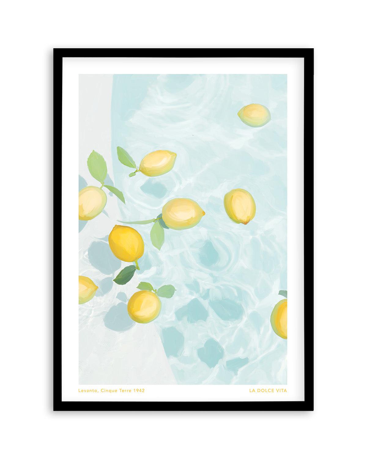 La Dolce Vita II Art Print-PRINT-Olive et Oriel-Olive et Oriel-A5 | 5.8" x 8.3" | 14.8 x 21cm-Black-With White Border-Buy-Australian-Art-Prints-Online-with-Olive-et-Oriel-Your-Artwork-Specialists-Austrailia-Decorate-With-Coastal-Photo-Wall-Art-Prints-From-Our-Beach-House-Artwork-Collection-Fine-Poster-and-Framed-Artwork