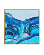 Lagoon by Belinda Stone | Framed Canvas-CANVAS-You can shop wall art online with Olive et Oriel for everything from abstract art to fun kids wall art. Our beautiful modern art prints and canvas art are available from large canvas prints to wall art paintings and our proudly Australian artwork collection offers only the highest quality framed large wall art and canvas art Australia - You can buy fashion photography prints or Hampton print posters and paintings on canvas from Olive et Oriel and ha