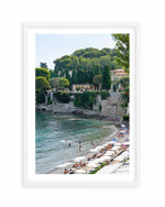 French Riviera by Kamalia Studio Art Print