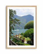 Lake Como Views by Kamalia Studio Art Print