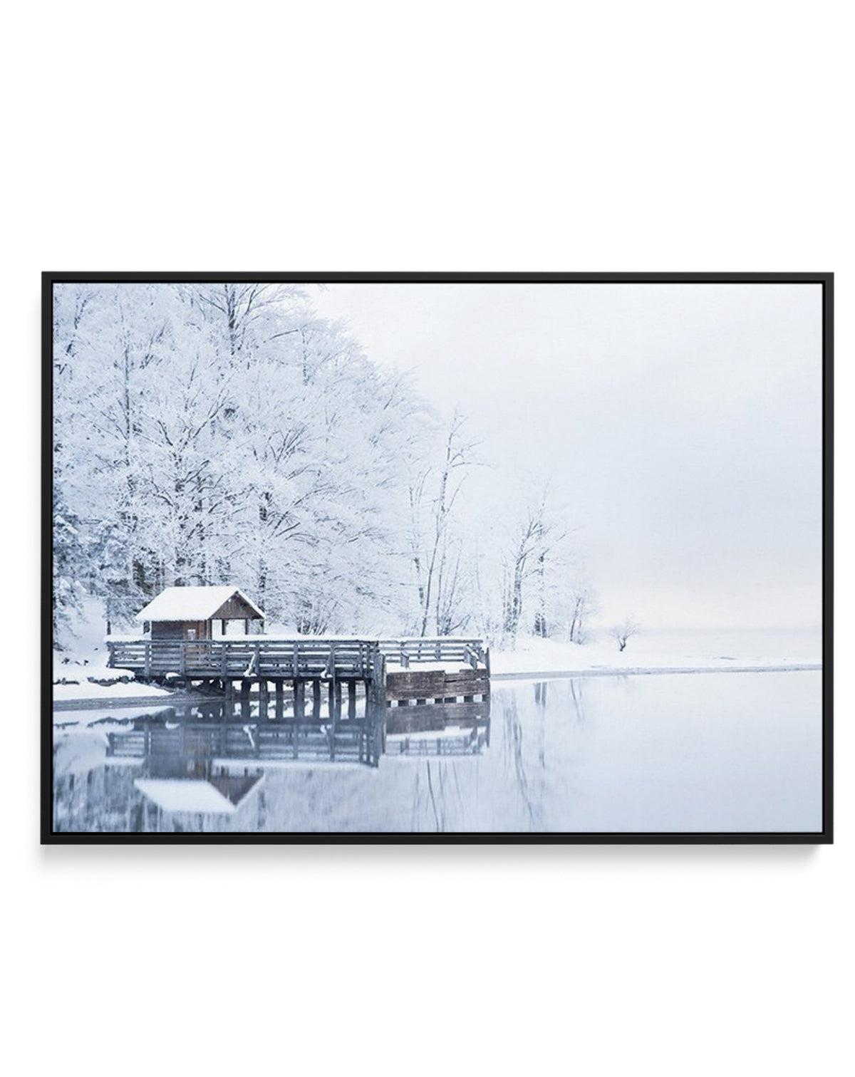 Lake Shack | LS | Framed Canvas-CANVAS-You can shop wall art online with Olive et Oriel for everything from abstract art to fun kids wall art. Our beautiful modern art prints and canvas art are available from large canvas prints to wall art paintings and our proudly Australian artwork collection offers only the highest quality framed large wall art and canvas art Australia - You can buy fashion photography prints or Hampton print posters and paintings on canvas from Olive et Oriel and have them 