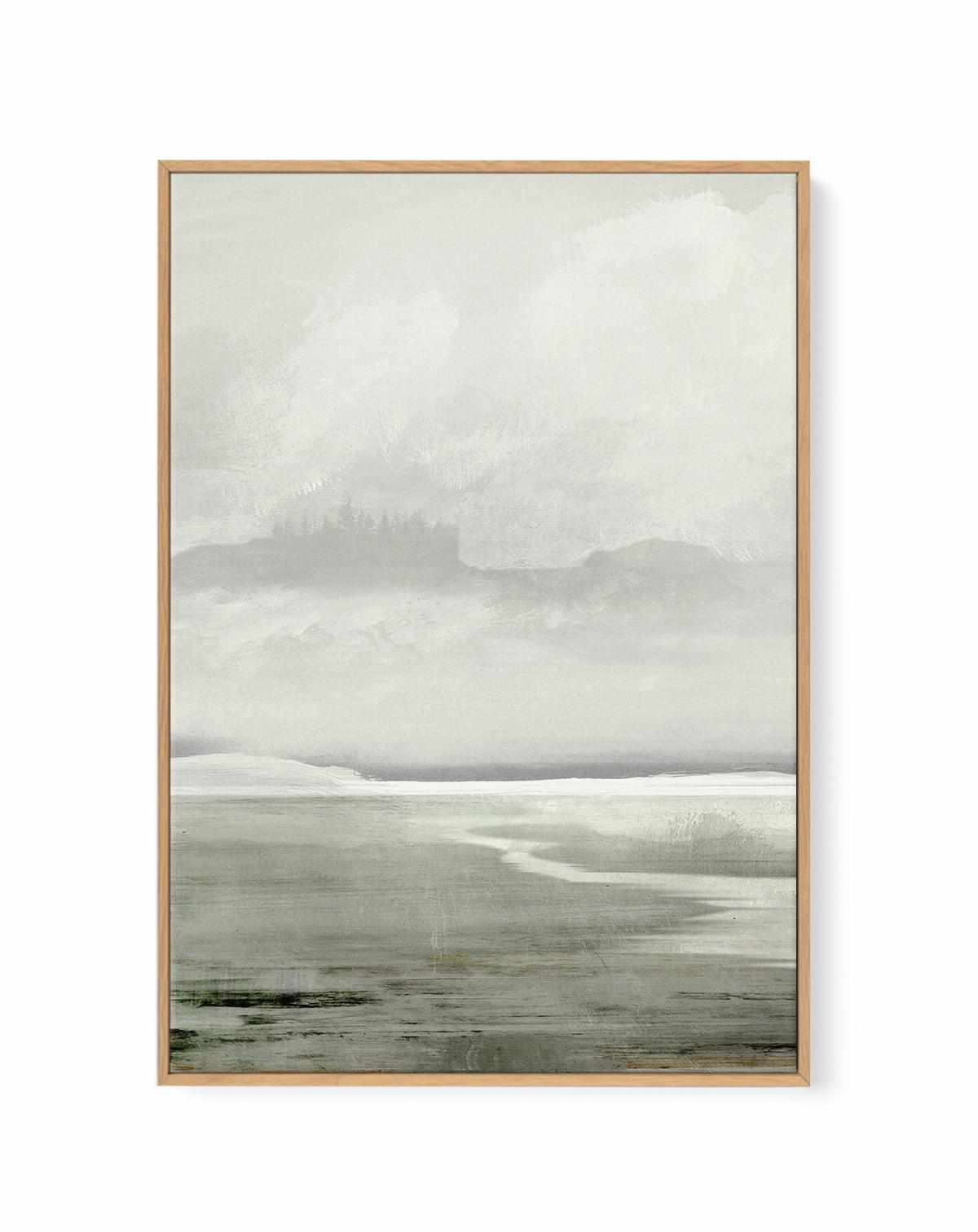 Lakes I by Dan Hobday | Framed Canvas Art Print