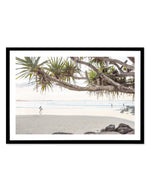 Last Surf, Snapper Rocks Art Print-PRINT-Olive et Oriel-Olive et Oriel-A5 | 5.8" x 8.3" | 14.8 x 21cm-Black-With White Border-Buy-Australian-Art-Prints-Online-with-Olive-et-Oriel-Your-Artwork-Specialists-Austrailia-Decorate-With-Coastal-Photo-Wall-Art-Prints-From-Our-Beach-House-Artwork-Collection-Fine-Poster-and-Framed-Artwork