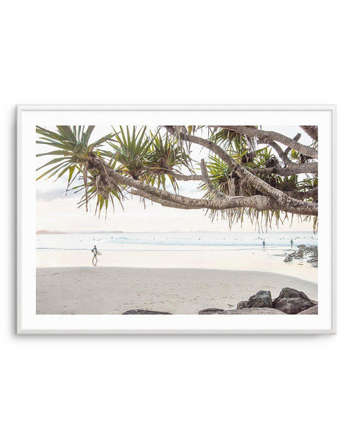 Last Surf, Snapper Rocks Art Print-PRINT-Olive et Oriel-Olive et Oriel-A5 | 5.8" x 8.3" | 14.8 x 21cm-Unframed Art Print-With White Border-Buy-Australian-Art-Prints-Online-with-Olive-et-Oriel-Your-Artwork-Specialists-Austrailia-Decorate-With-Coastal-Photo-Wall-Art-Prints-From-Our-Beach-House-Artwork-Collection-Fine-Poster-and-Framed-Artwork