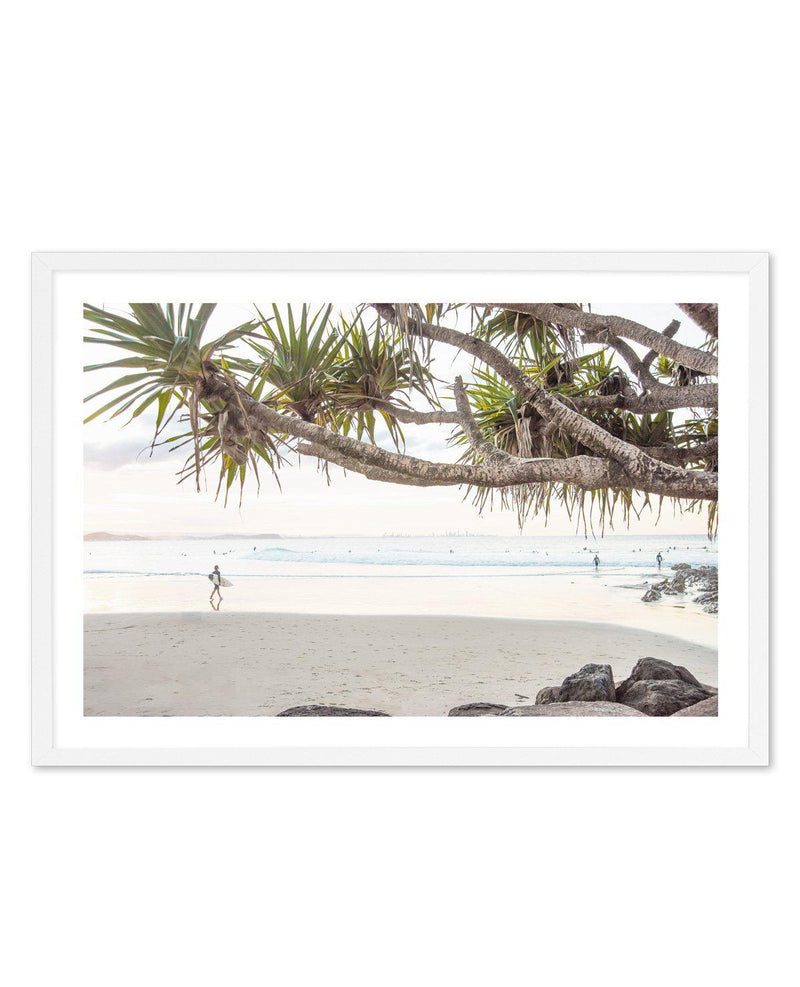 Last Surf, Snapper Rocks Art Print-PRINT-Olive et Oriel-Olive et Oriel-A5 | 5.8" x 8.3" | 14.8 x 21cm-White-With White Border-Buy-Australian-Art-Prints-Online-with-Olive-et-Oriel-Your-Artwork-Specialists-Austrailia-Decorate-With-Coastal-Photo-Wall-Art-Prints-From-Our-Beach-House-Artwork-Collection-Fine-Poster-and-Framed-Artwork