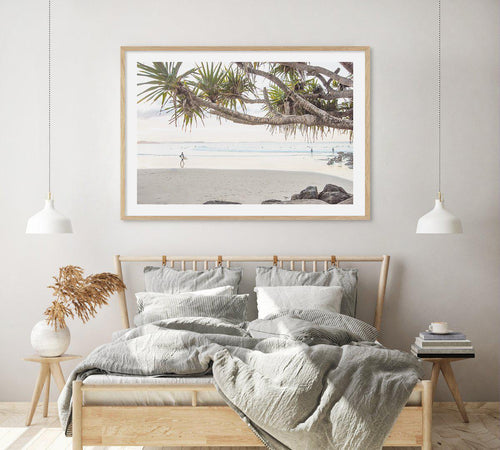 Last Surf, Snapper Rocks Art Print-PRINT-Olive et Oriel-Olive et Oriel-Buy-Australian-Art-Prints-Online-with-Olive-et-Oriel-Your-Artwork-Specialists-Austrailia-Decorate-With-Coastal-Photo-Wall-Art-Prints-From-Our-Beach-House-Artwork-Collection-Fine-Poster-and-Framed-Artwork