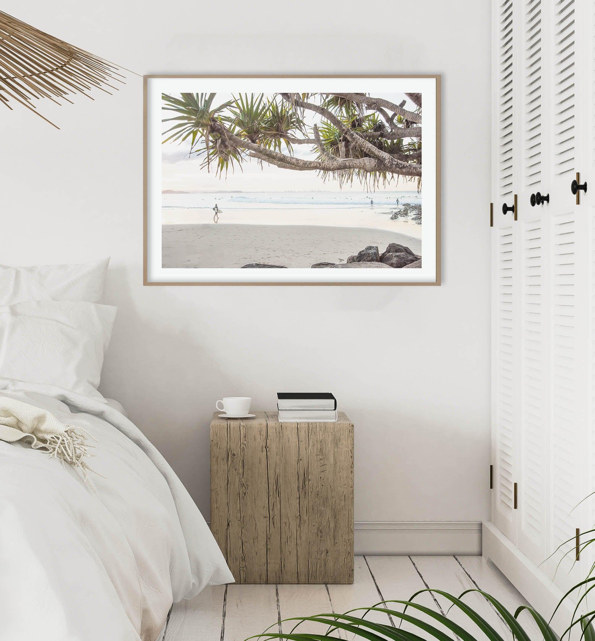 Last Surf, Snapper Rocks Art Print-PRINT-Olive et Oriel-Olive et Oriel-Buy-Australian-Art-Prints-Online-with-Olive-et-Oriel-Your-Artwork-Specialists-Austrailia-Decorate-With-Coastal-Photo-Wall-Art-Prints-From-Our-Beach-House-Artwork-Collection-Fine-Poster-and-Framed-Artwork