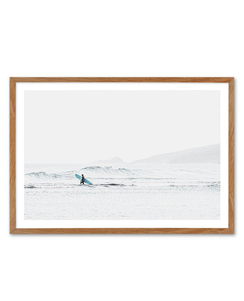 Late Surf | Yallingup Art Print-PRINT-Olive et Oriel-Olive et Oriel-50x70 cm | 19.6" x 27.5"-Walnut-With White Border-Buy-Australian-Art-Prints-Online-with-Olive-et-Oriel-Your-Artwork-Specialists-Austrailia-Decorate-With-Coastal-Photo-Wall-Art-Prints-From-Our-Beach-House-Artwork-Collection-Fine-Poster-and-Framed-Artwork