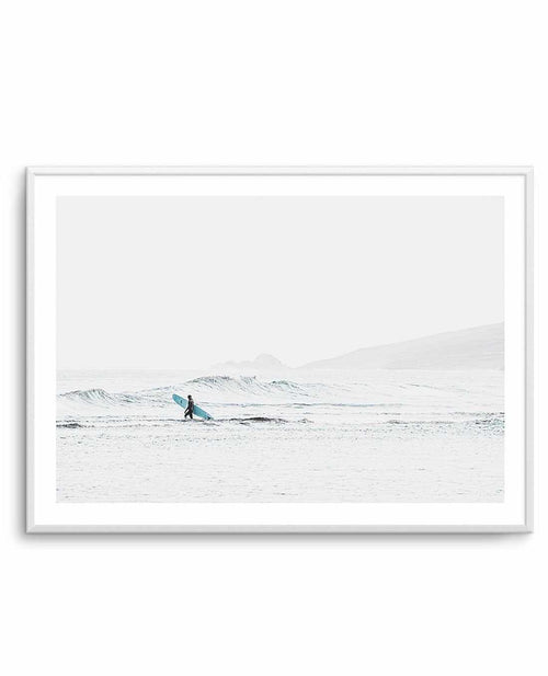 Late Surf | Yallingup Art Print-PRINT-Olive et Oriel-Olive et Oriel-A5 | 5.8" x 8.3" | 14.8 x 21cm-Unframed Art Print-With White Border-Buy-Australian-Art-Prints-Online-with-Olive-et-Oriel-Your-Artwork-Specialists-Austrailia-Decorate-With-Coastal-Photo-Wall-Art-Prints-From-Our-Beach-House-Artwork-Collection-Fine-Poster-and-Framed-Artwork