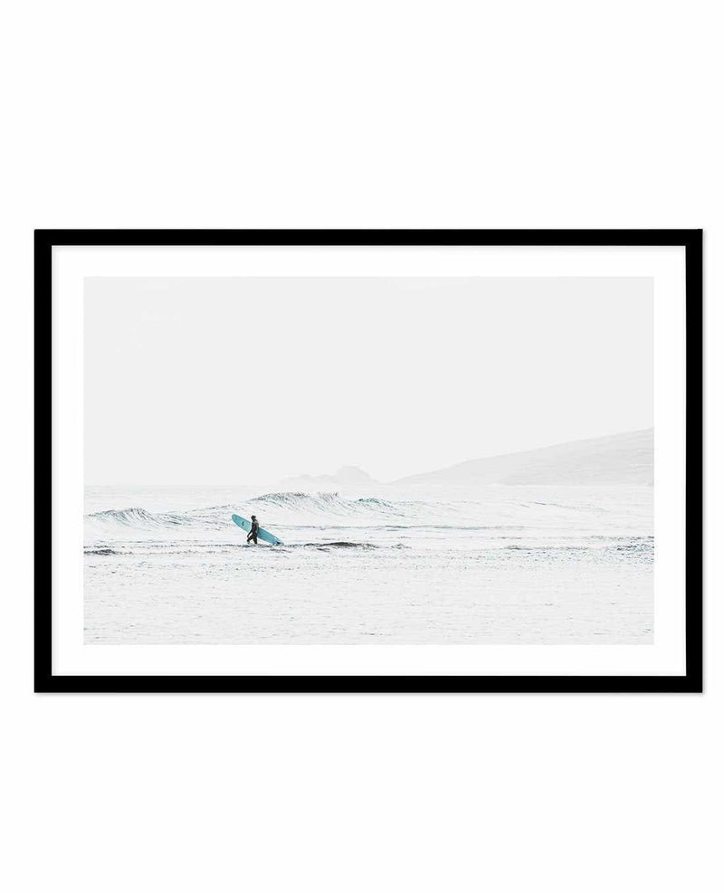 Late Surf | Yallingup Art Print-PRINT-Olive et Oriel-Olive et Oriel-A5 | 5.8" x 8.3" | 14.8 x 21cm-Black-With White Border-Buy-Australian-Art-Prints-Online-with-Olive-et-Oriel-Your-Artwork-Specialists-Austrailia-Decorate-With-Coastal-Photo-Wall-Art-Prints-From-Our-Beach-House-Artwork-Collection-Fine-Poster-and-Framed-Artwork