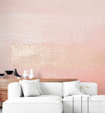 SHOP Le Boheme Pink Gold Mural Removable Fabric Wallpaper Online ...