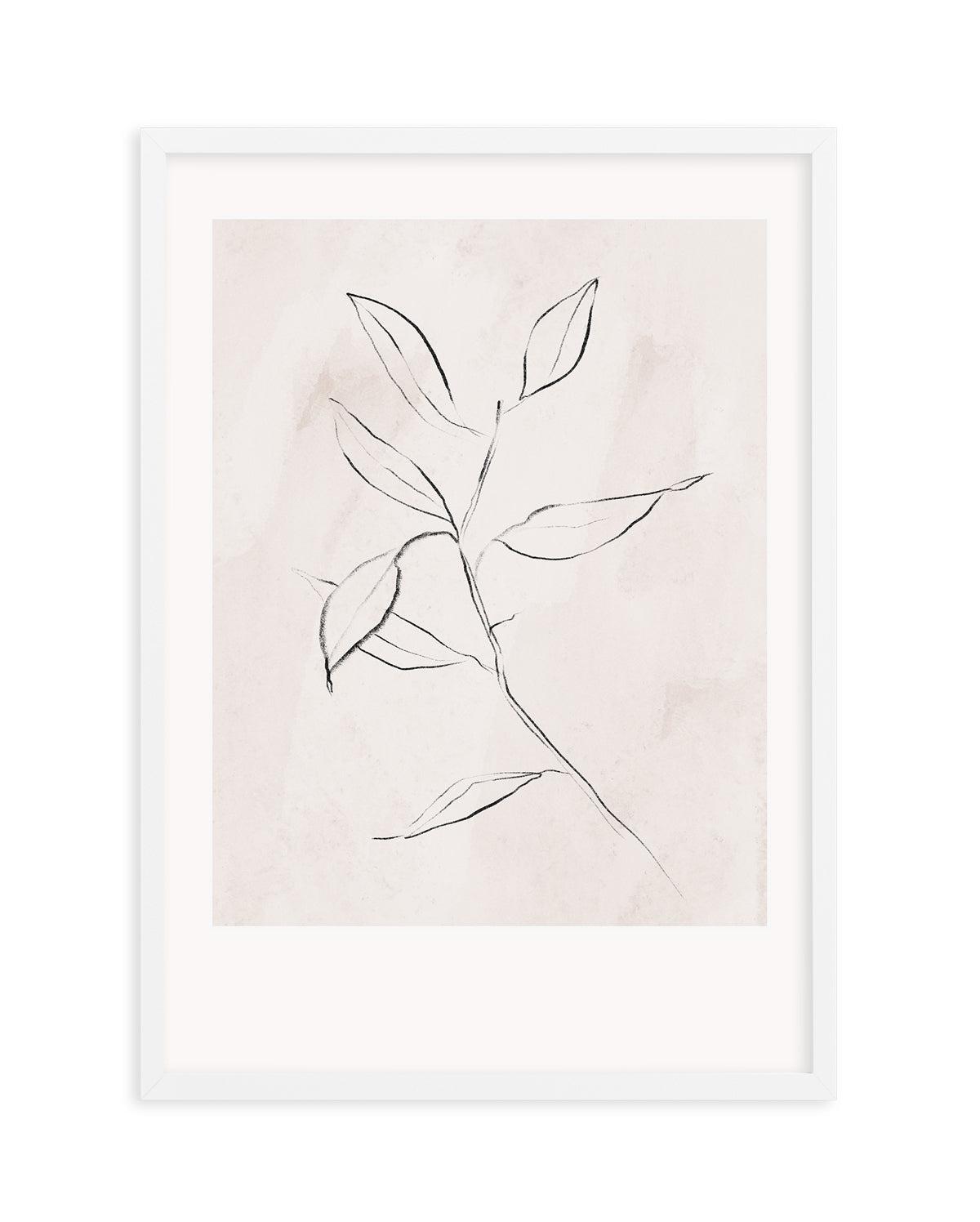 Le Jardin in Charcoal I Art Print-PRINT-Olive et Oriel-Olive et Oriel-A5 | 5.8" x 8.3" | 14.8 x 21cm-White-With White Border-Buy-Australian-Art-Prints-Online-with-Olive-et-Oriel-Your-Artwork-Specialists-Austrailia-Decorate-With-Coastal-Photo-Wall-Art-Prints-From-Our-Beach-House-Artwork-Collection-Fine-Poster-and-Framed-Artwork